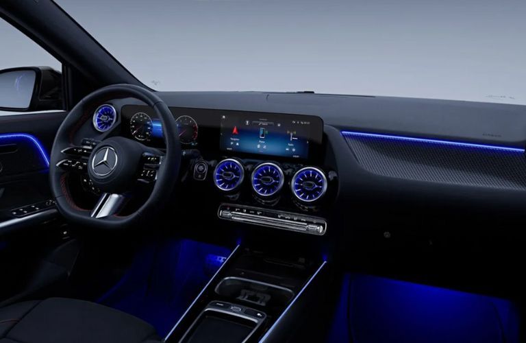 dashboard view of the 2026 Mercedes-Benz GLA SUV