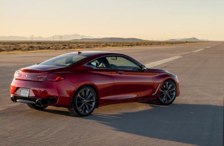 rear quarter view of the 2020 INFINITI QX60