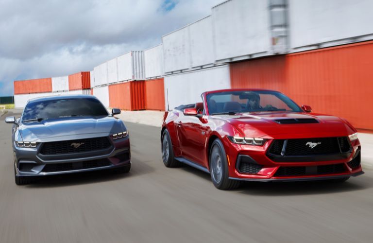 Two 2024 Ford Mustang
