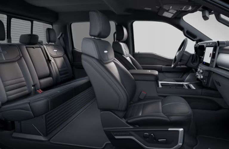 2025 Ford F-450 King Ranch seating side view
