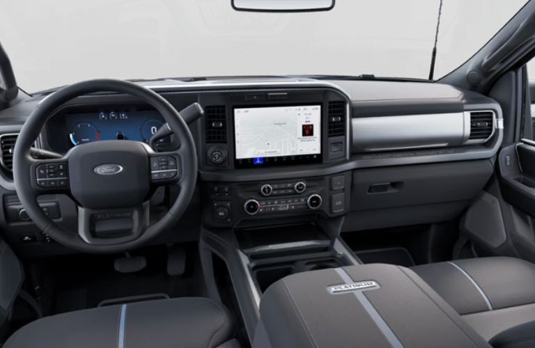 2025 Ford F-450 Platinum front seats