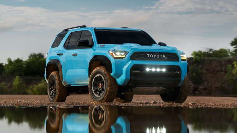 A front quarter exterior view of the 2026 Toyota 4Runner