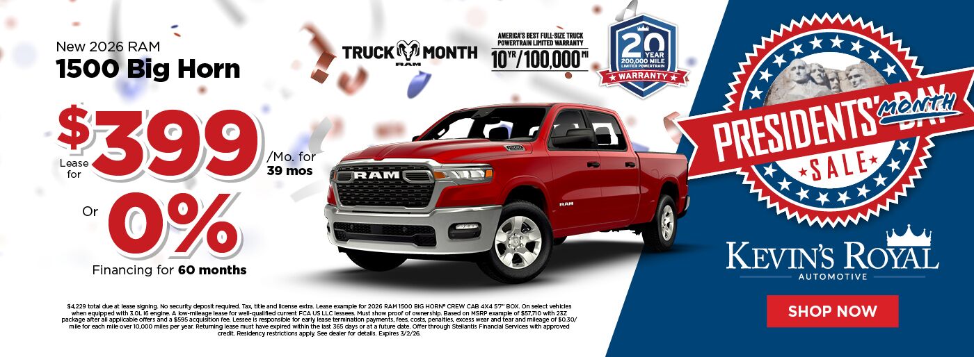 Presidents Month - RAM