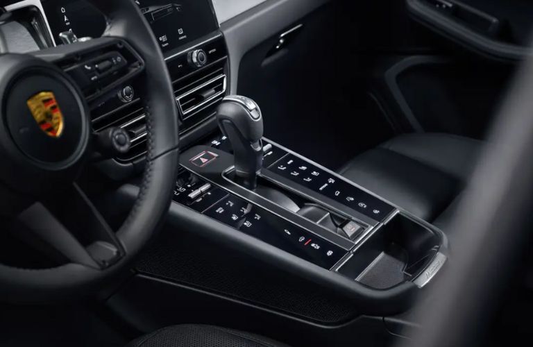 cockpit of the 2025 Porsche Macan