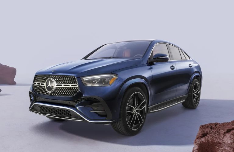 Mercedes-Benz GLE Coupe front and side view