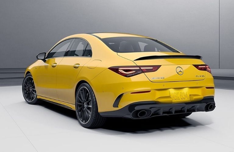 2022 Mercedes-AMG CLA 35 Coupe rear view
