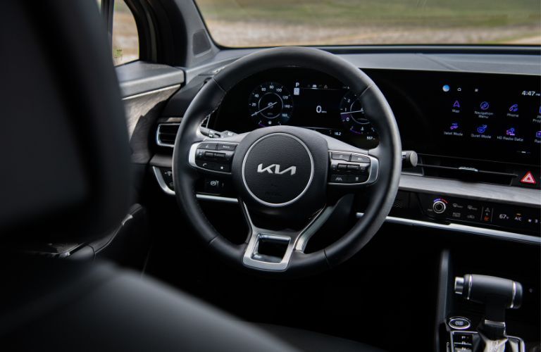 2024 Kia Sportage interior front dash