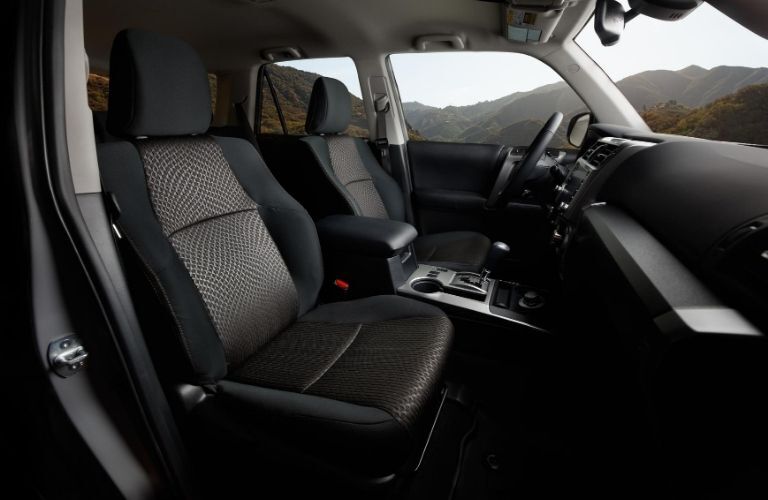 2021 Toyota 4Runner black seats