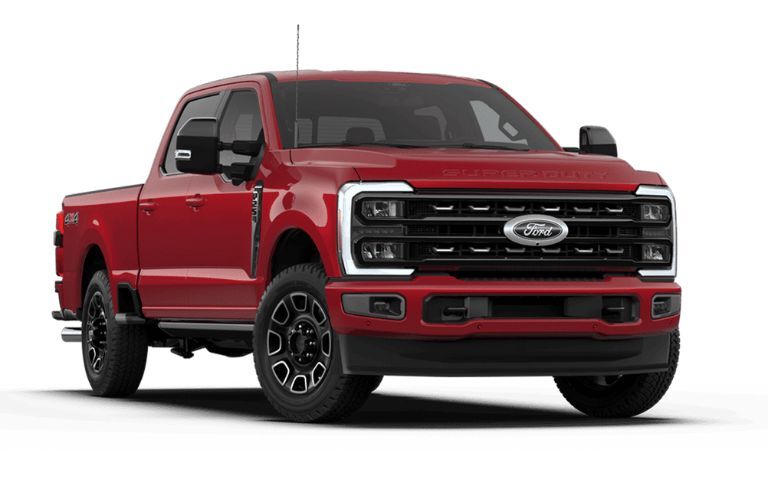 2026 Ford F-250 Platinum front view on white