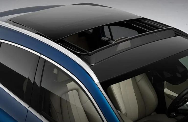 panoramic sunroof of the 2025 Mercedes-Benz GLA 250 SUV