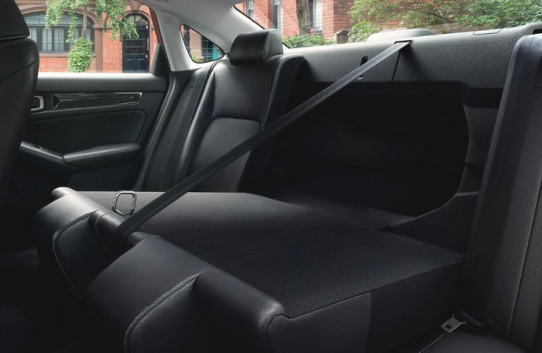 rear seat view of the 2023 Honda Civic Sedan