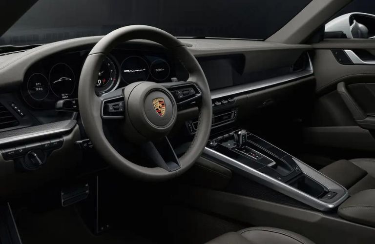 2024 Porsche 911 Carrera interiro front dash