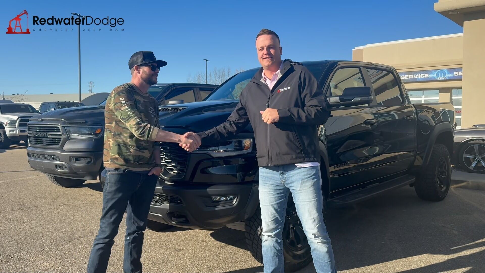 Dave from Fort McMurray and Matt on Delivery Day