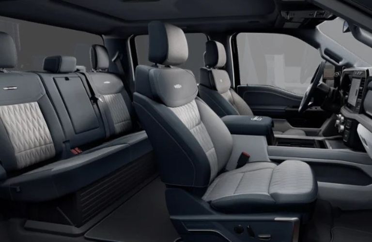 2024 Ford Super Duty F-350 Limited seating side view