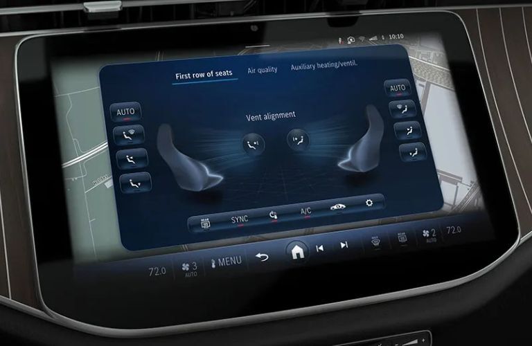 ventilation settings in the 2025 Mercedes-Benz E 350 4MATIC Sedan