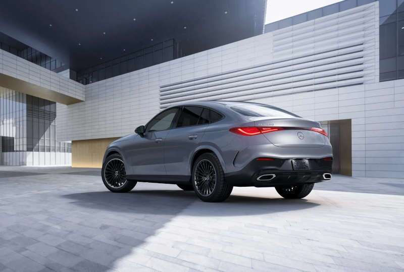 2026 Mercedes-Benz GLC Coupe rear external view