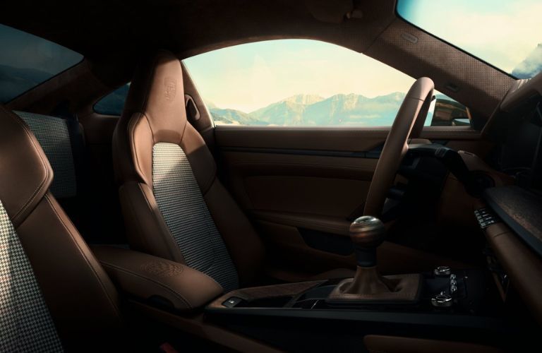 Porsche 911 GT3 90 F. A. interior front seats