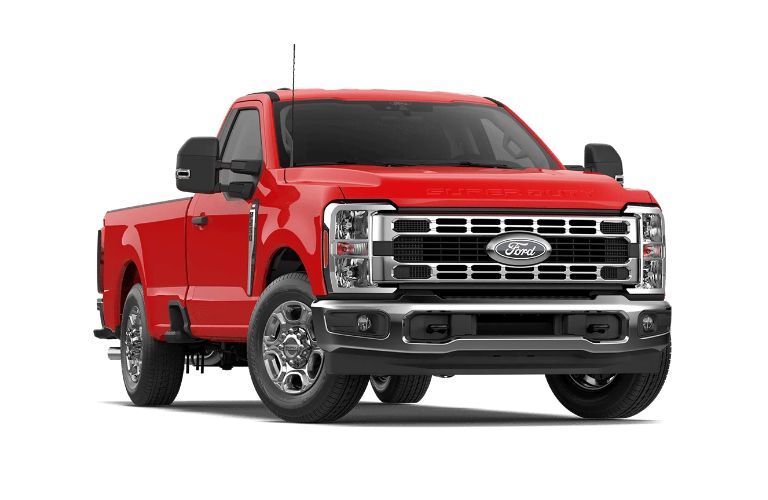2027 Ford F-250 XLT  front view on white