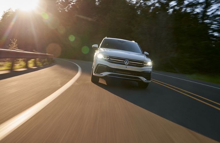 2023 Volkswagen Tiguan on the road