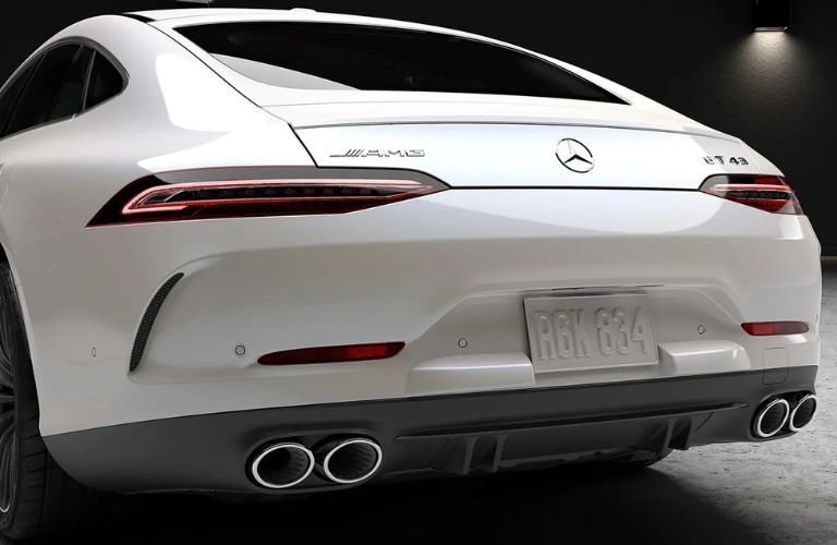 Rear view of the 2023 Mercedes-Benz AMG® GT 43