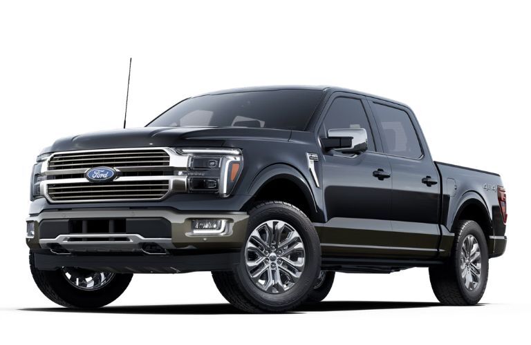 2025 Ford F-150 King Ranch front and side view