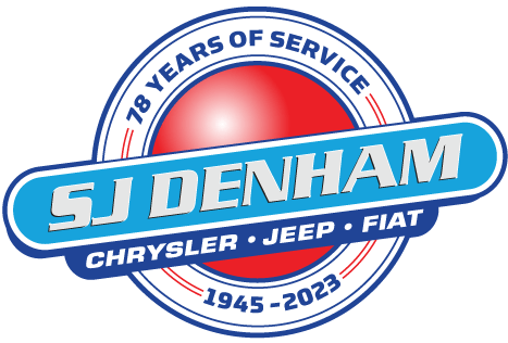 SJ Denham Chrysler Jeep FIAT logo