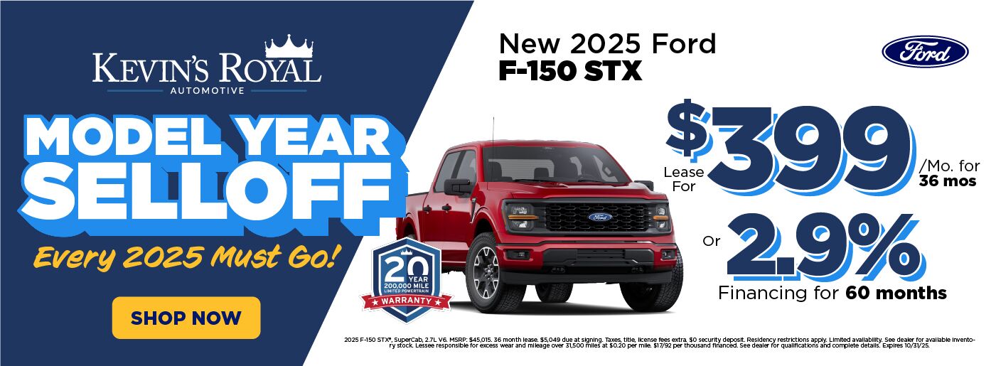 Model Year Selloff - F150