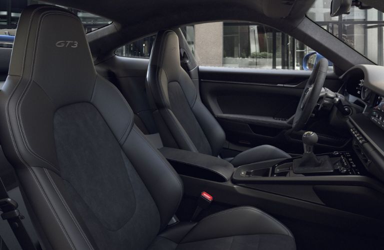 Interior of the 2023 Porsche 911 GT3
