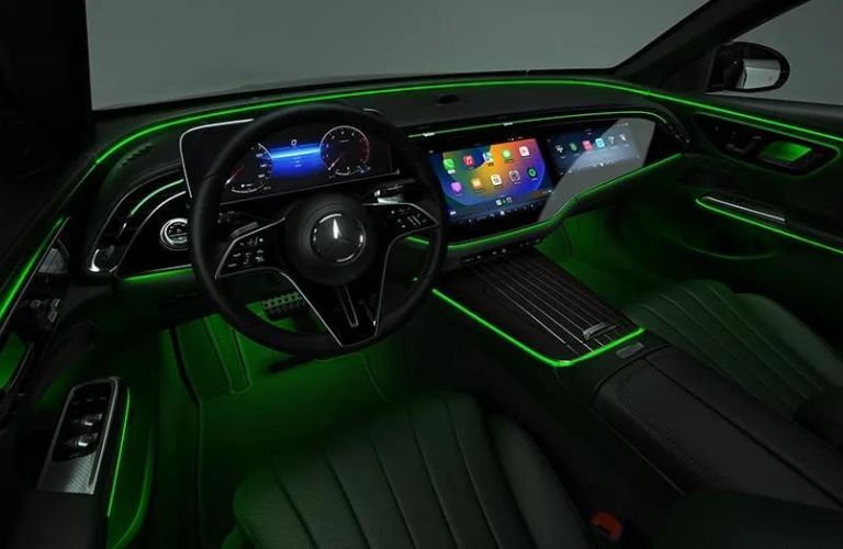 ambient lighting of the 2024 Mercedes-Benz E 450 4MATIC All-Terrain Wagon
