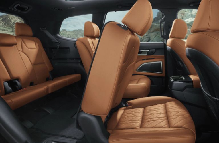 side interior view of the 2023 Kia Telluride