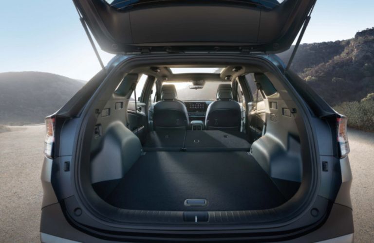 cargo area of the 2023 Kia Sportage