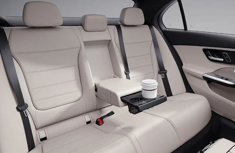 cabin seats of the 2025 Mercedes-Benz AMG® C 43 Sedan