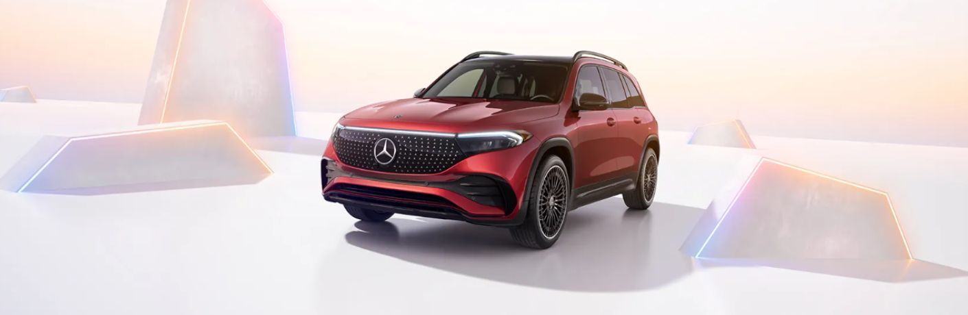 front quarter view of a Mercedes-Benz