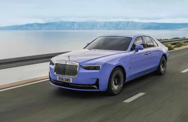 front-quarter view of the Rolls-Royce Ghost