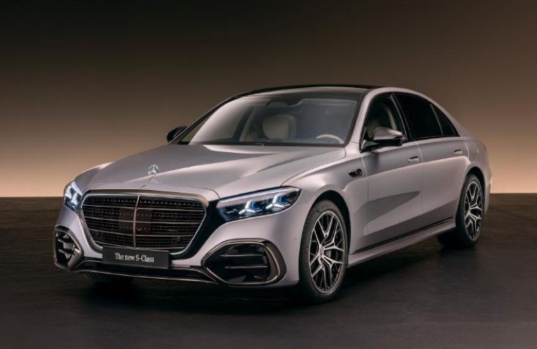 2026 Mercedes-Benz S-Class front and side view