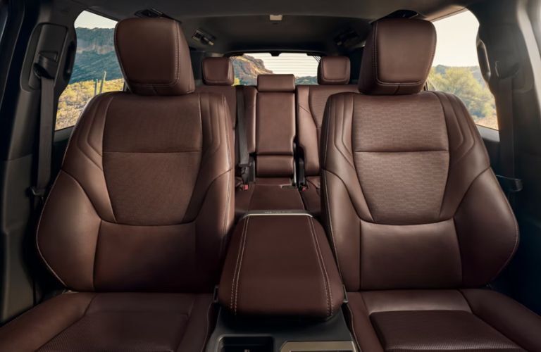 seating in the 2025 Toyota Land Cruiser