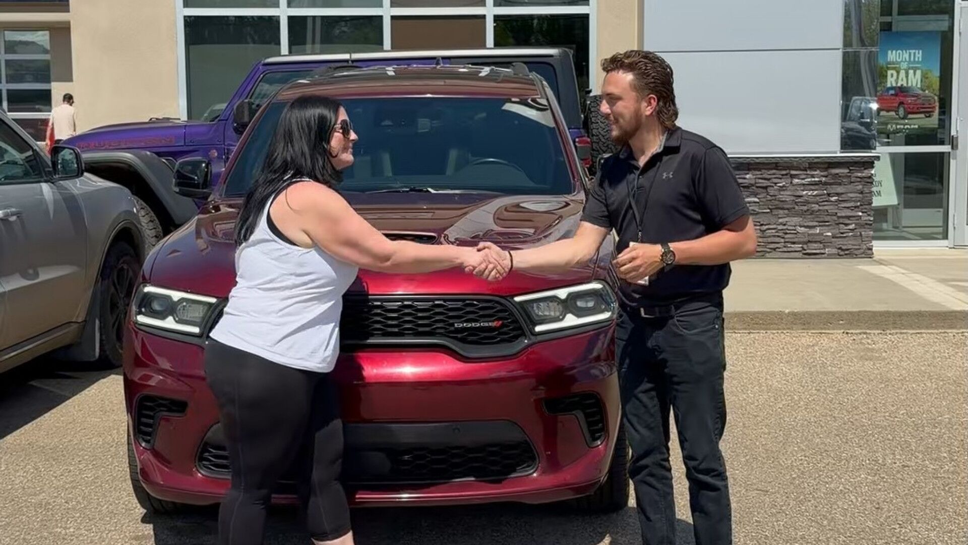 Ashley and Jarod at Redwater Dodge