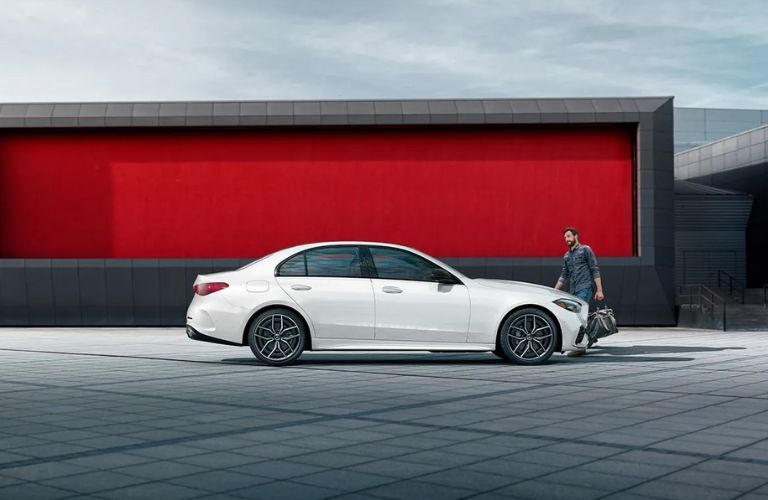 Side view of the 2023 Mercedes-Benz C 300 4MATIC® Sedan