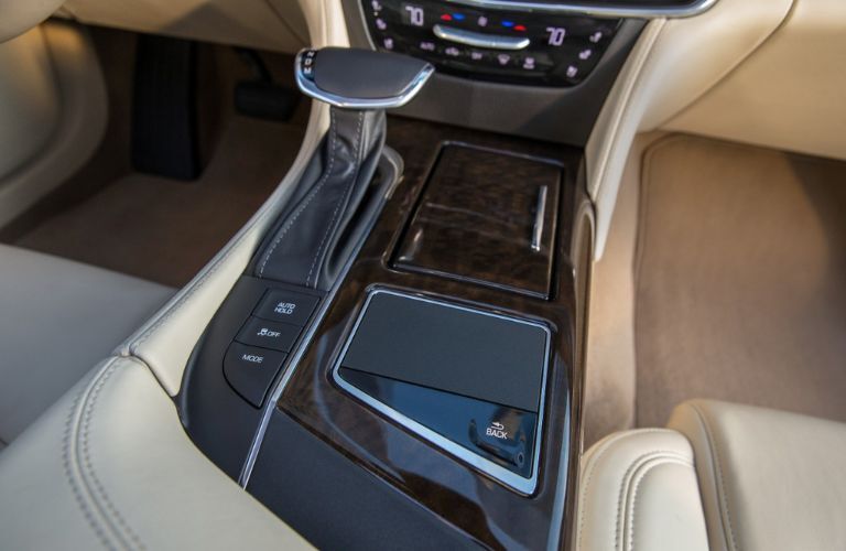 Center console view of the 2016 Cadillac CT6
