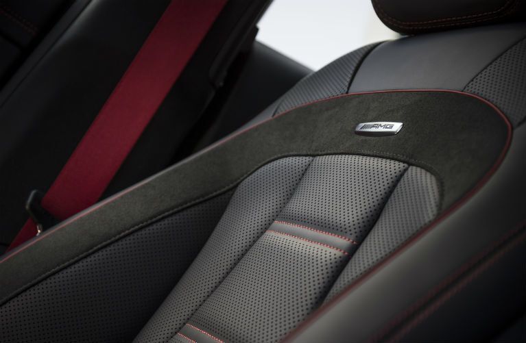 Front seats of the 2017 Mercedes-Benz AMG