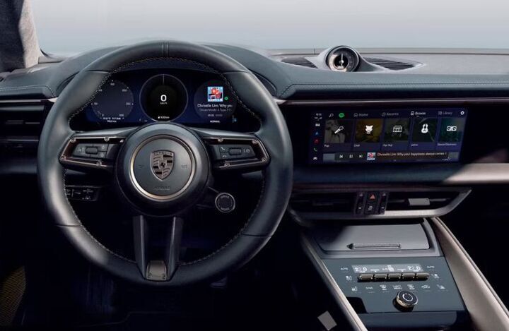 2025 Porsche Macan Electric cabin