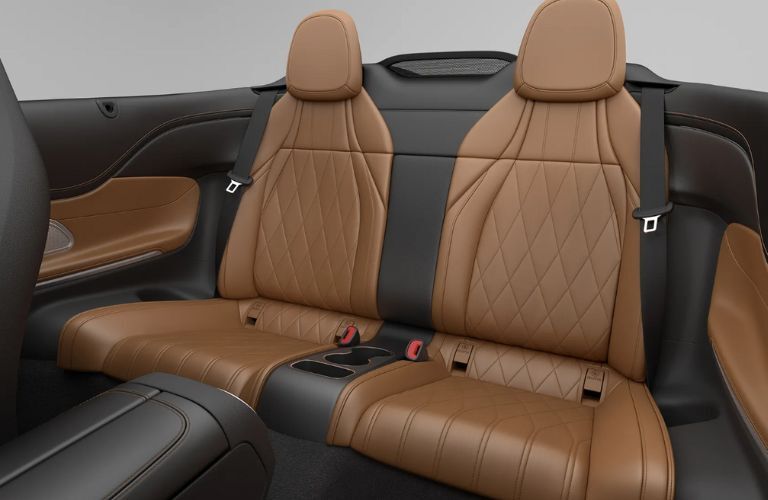 rear seat view of the 2026 Mercedes-Benz CLE Cabriolet