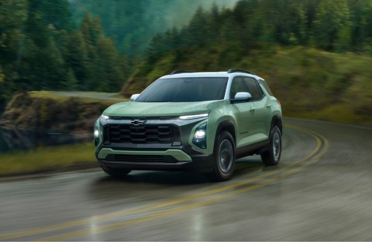 2025 Chevrolet Equinox on the road