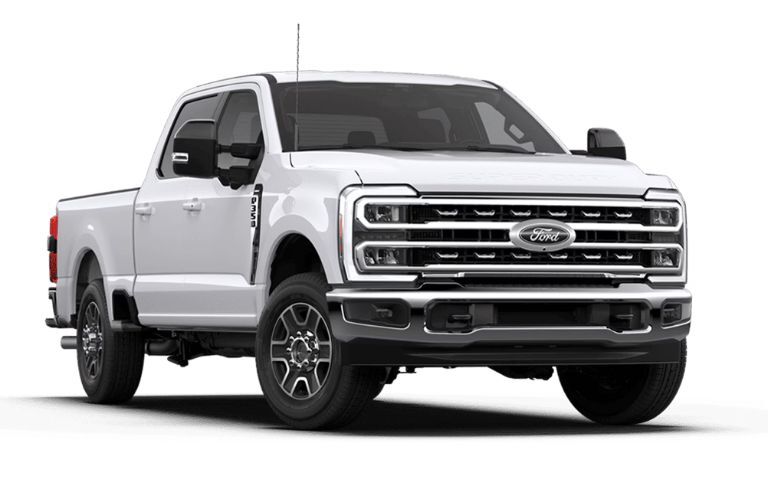 2026 Ford Super Duty F-350 Lariat front view on white