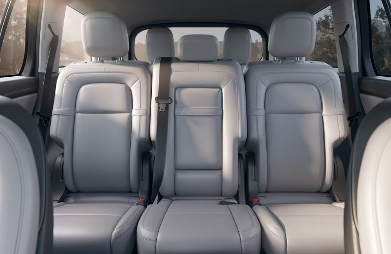 seating in the 2025 Lincoln Aviator