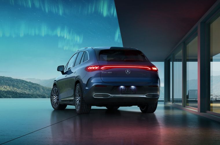 2027 Mercedes-Benz EQE 320+ SUV exterior rear view