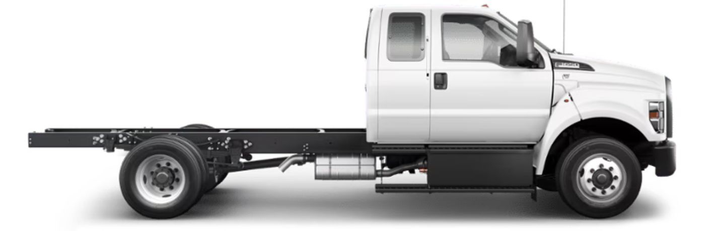 2025 Ford F-650 on white background