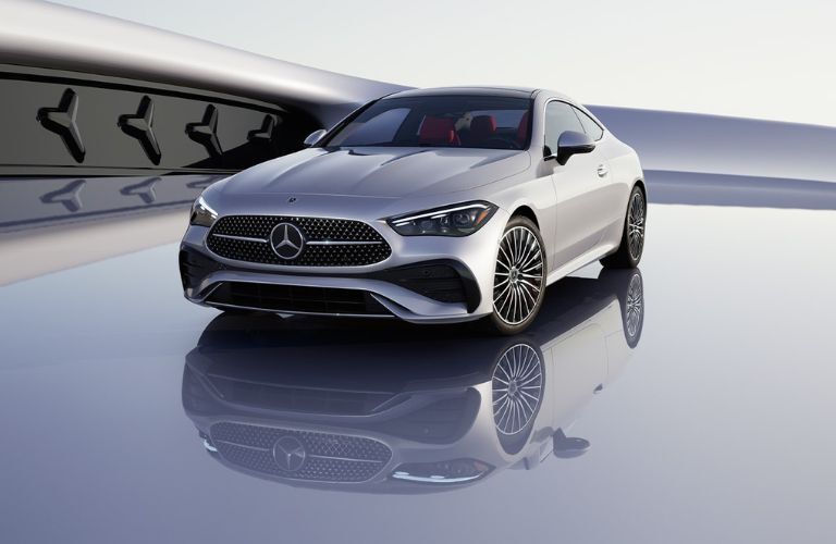 Front-quarter view of the 2027 Mercedes-Benz CLE Coupe
