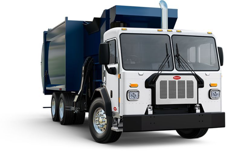 Peterbilt exterior front looks