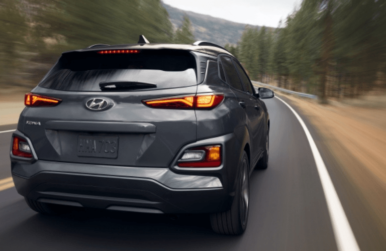 2021 Hyundai Kona back view